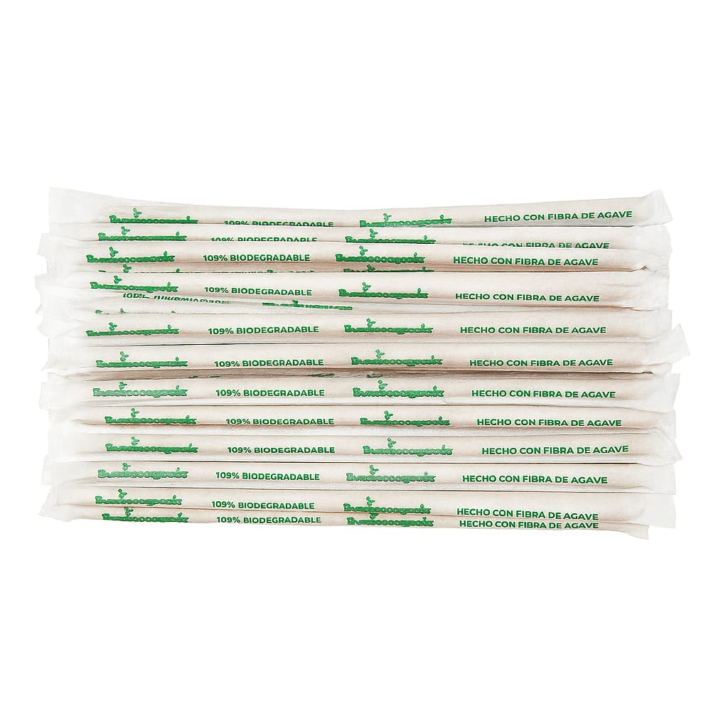 Mega Bulk Agave Straws - 20,000 Units | 100% Biodegradable Restaurant Supplies | Free Shipping USA