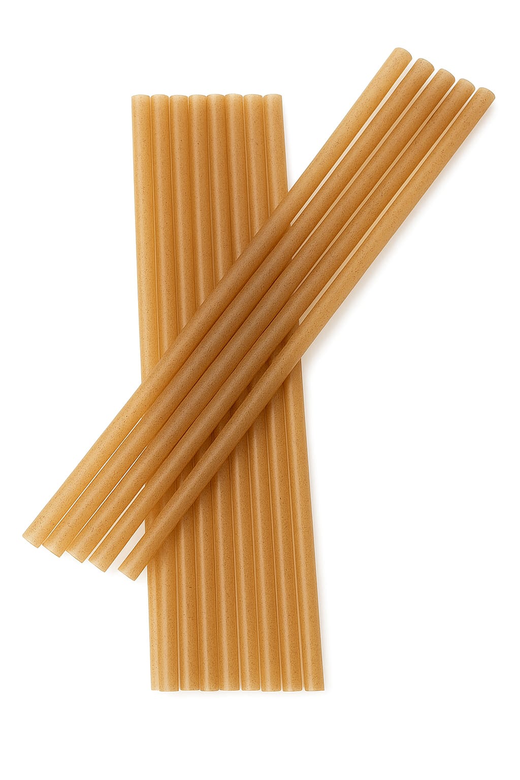 100-Pack Agave Fiber Straws — Unwrapped Retail Box — 8.25" (210 mm)