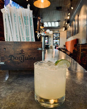 wrapped straws agave